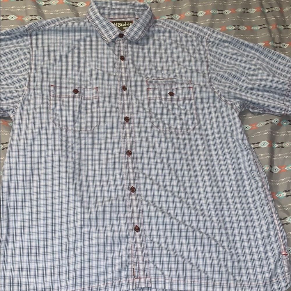 Men’s Howler Bros shirt sleeved button down